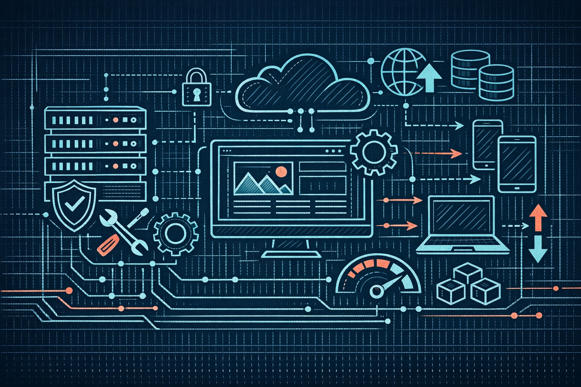 ما الذي تعنيه استضافة مواقع مُدارة فعلاً — ولماذا يهمك هذا